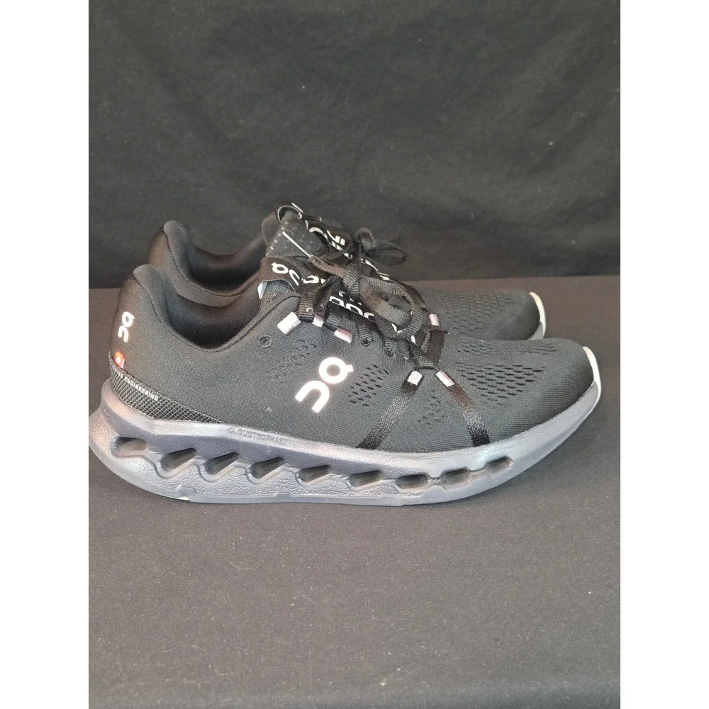 On Cloud Surfer Women's Running Shoes‎ Black US W7 Lightweight Swiss Engineering